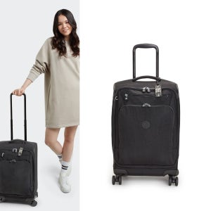 키플링 [정상가 408,000원]_키플링 블랙 기내용 캐리어 뉴유리스핀S KOABY01 BK/N