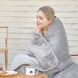 프롬비 아뜨 전기담요 캠핑 무릎 발열담요 온열 차박 캠핑 휴대용