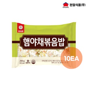 [무료배송] 천일식품 햄야채볶음밥 250g x 10봉