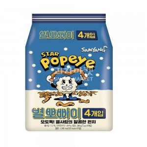 삼양 과자마켓 별뽀빠이 72gX4개입X12볼 1박스