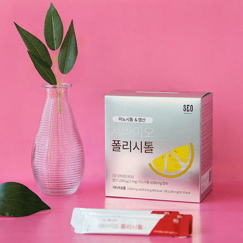 <b>서바이오</b> 폴리시톨 2.5g x 60포 3개월분 임신준비영양제 미오<b>이노시톨</b> 엽산