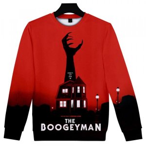 The Boogeyman-Crewneck 긴 소매 스트리트웨어 여성 남성 운동복 하라주쿠 3D 의류 2023