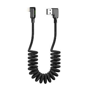 [Mcdodo] 90도 코일 라이트닝 고속충전 케이블