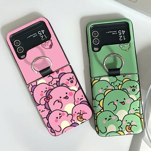 [TC] 카드도어범퍼 케이스[리틀티노 와글와글] Z플립7FE 6 5 4 3