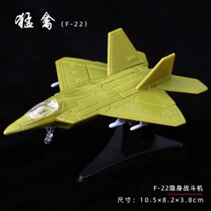 f22 stealth fighter aircraft model 4D assembled model educational toy military model tiger tank t34