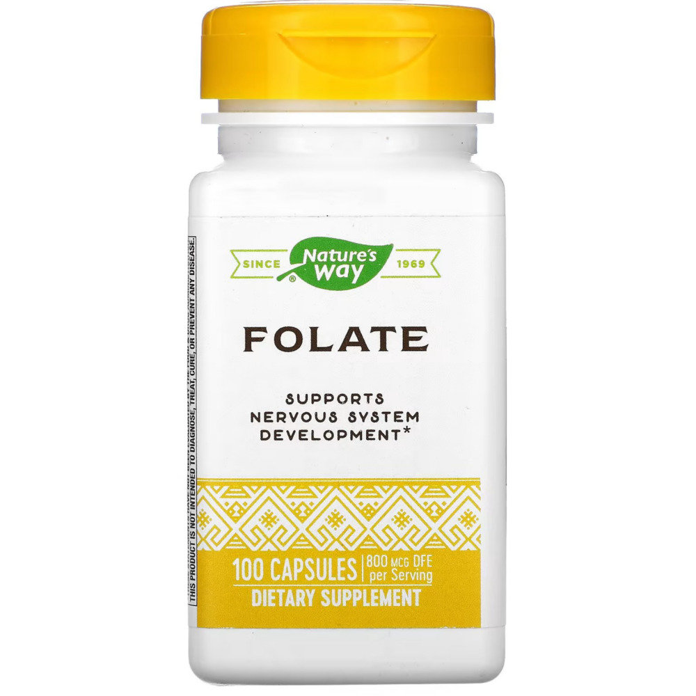 네이처스웨이 <b>엽산</b> Folate 800mcg 100정