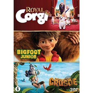 Coffret Royal Corgi + Bigfoot Junior + Robinson Cruso