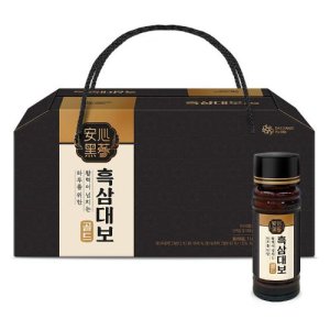 대상웰라이프 흑삼 대보 골드 (100 mlx10병입) 국내산 흑삼 농축액과 대보추출액 홍삼음료 프리미엄 선물세트