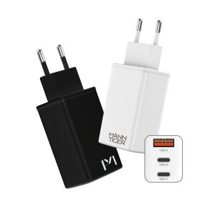 MannTiger 만타이거 GaN ll 초고속충전기 65W PD USB 트리플 C타입 노트북 고속 충전기