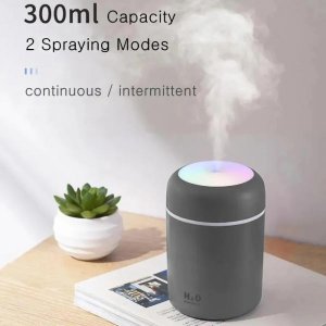 H2O Humidifier Usb Cool With Air For Night Car Humificador Mist Sprayer Colorful Electric Portable H
