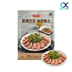 사세 사세 훈제오리 슬라이스 800g