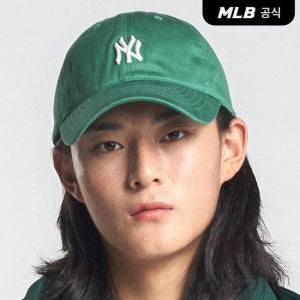 [MLB공식] [카리나 PICK] 루키 언스트럭쳐 볼캡 NY (Green) 3ACP7701N-50GNS