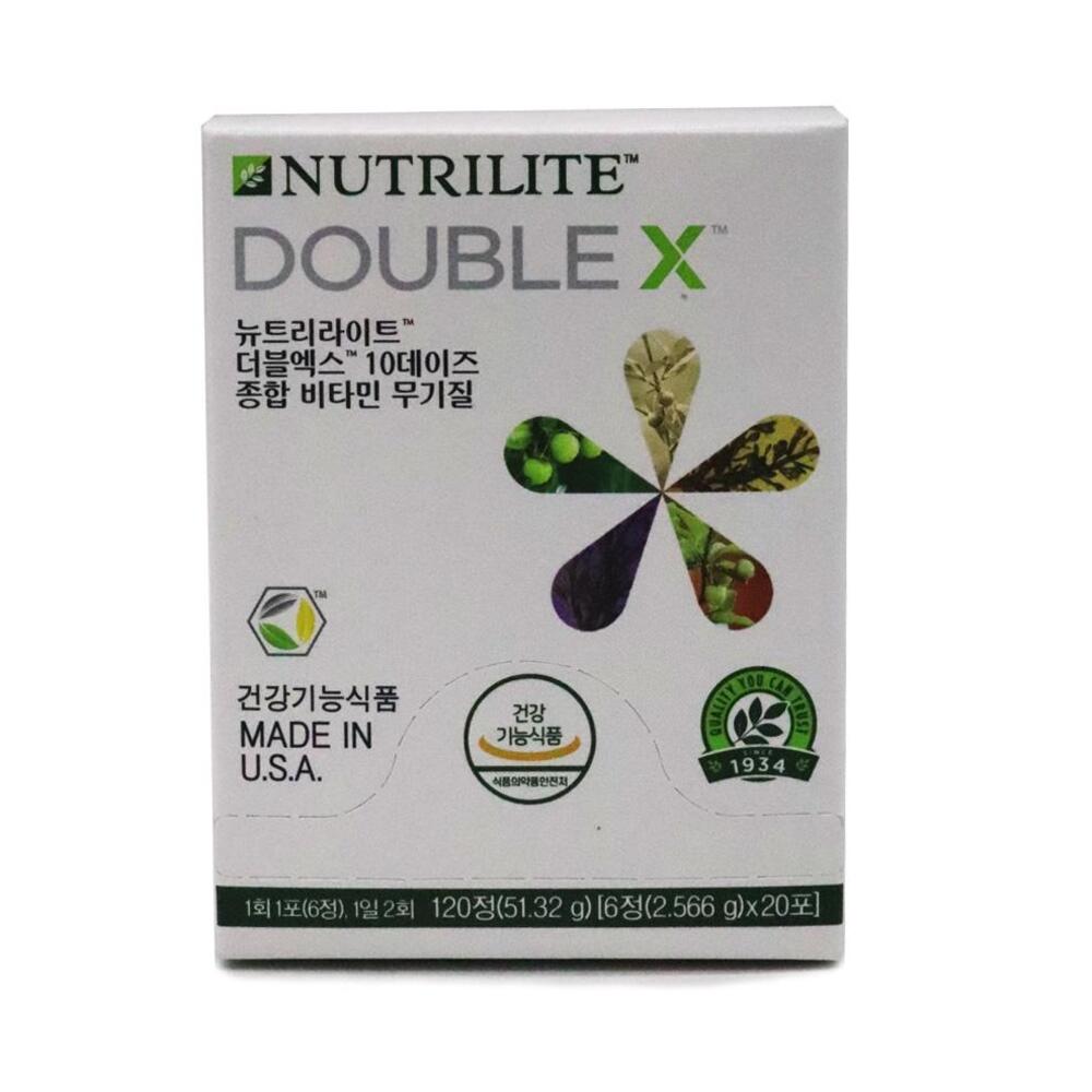 암웨이 <b>뉴트리라이트 더블엑스 10데이즈</b>(120정)/<b>종합비타민</b>/<b>무기질</b>