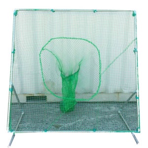 다우리 티볼 베팅연습망 스테인레스(3cm) 180 * 180 * 90 조립식