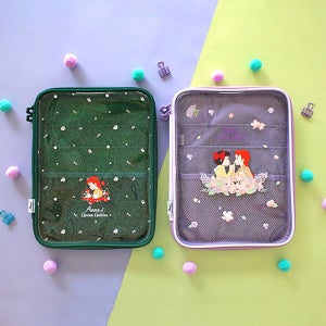 하비스 빨강머리 앤 귀여운 PVC 노트북 파우치 11인치