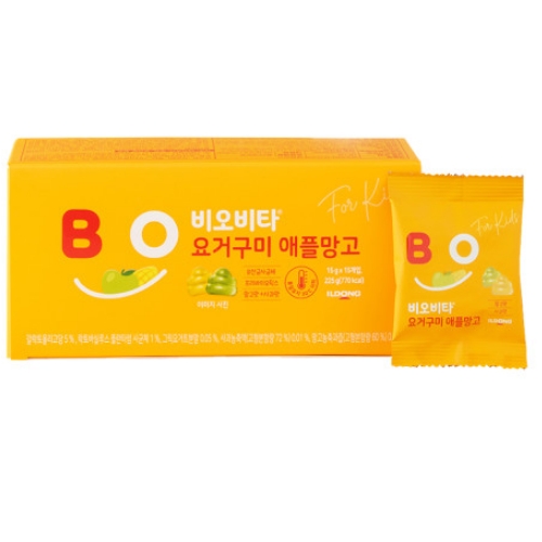 비오비타 요거<b>구미</b> 애플망고 15g x 15포