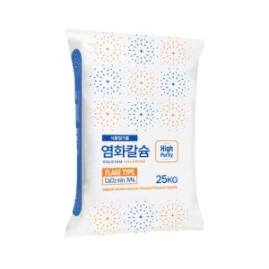 식용 염화칼슘 74% 25kg 과수원칼슘제 농업용 칼슘비료 액비 원료
