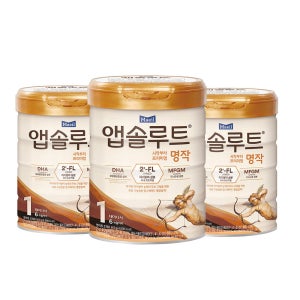 앱솔루트 프리미엄 명작 분유 1단계 800g, 3개