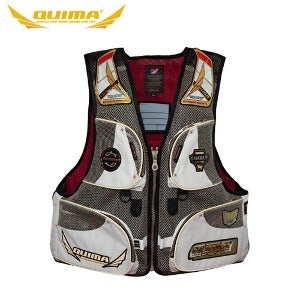 [퀴마] JW-SM2011S 메시 플로팅베스트-일반형 화이트