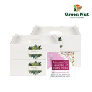 [그린너트] 엘 에브리데이넛츠  20g 30봉입 4세트 총 120봉입