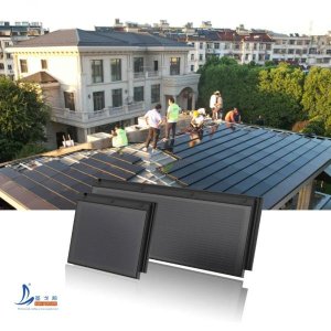 Panels Solar House Electric Eco-friendly Quality Sangobuild 87W High Green Solar Roof Tiles BIPV For