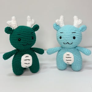 [무료배송] 잼뽀 청룡의 해 귀염뽀짝 청룡 인형 뜨개, 잼뽀