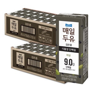 매일유업 매일두유 검은콩 190ML 48팩