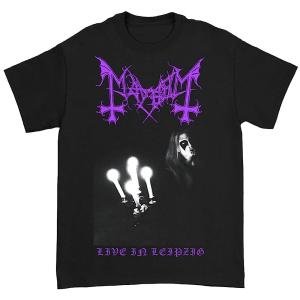 Mayhem 남성용 Leipzieg 로고 티셔츠 라이선스