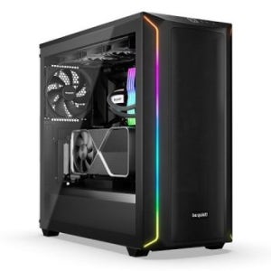 케이스 미들타워 파워미포함 VGA장착(약430mm) CPU쿨러(약180mm)블랙