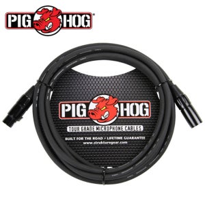 PIG HOG 마이크 케이블 Tour Grade 3m XLR CABLE (PHM10)