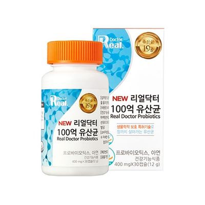 <b>리얼닥터</b> NEW 100억 유산균 400mg x 30캡슐