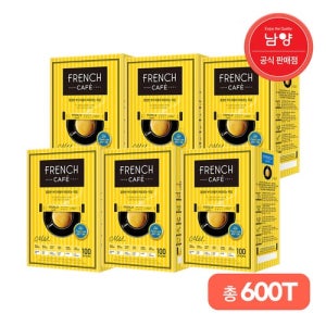 남양에프엔비 프렌치카페 커피믹스 100Tx6