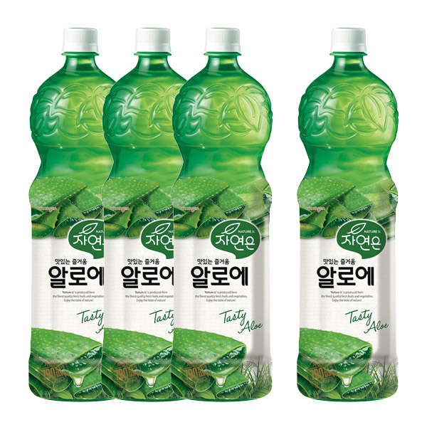 자연은 <b>알로에</b> 1.5L  4개