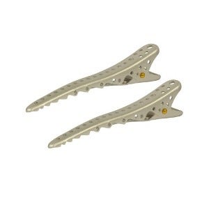 [Y.S.PARK] Shark Clip (상어 클립) 2ea 실버 메탈(Sikver Metal) 106mm