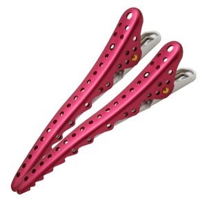 [Y.S.PARK] Shark Clip (상어 클립) 2ea 핑크 메탈(Pink Metal) 106mm