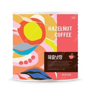 칸타타 헤즐넛향 900g 분쇄 원두커피 드립커피 대용량