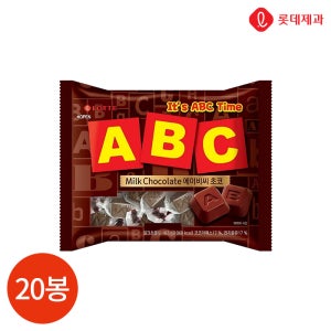 롯데 ABC 초코 72g x 20봉