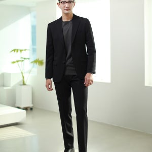 [롯데백화점] 맨잇슈트 울100 블랙 클래식핏 정장 MAHA01-026BKISK 일산점 LE1209025544