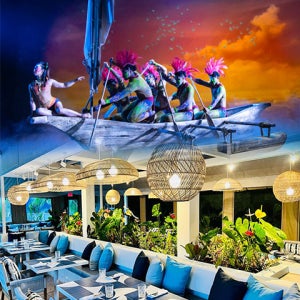 괌 카레라 쇼+아네모스 디너세트 샌드캐슬 괌 매직 공연맛집 디너