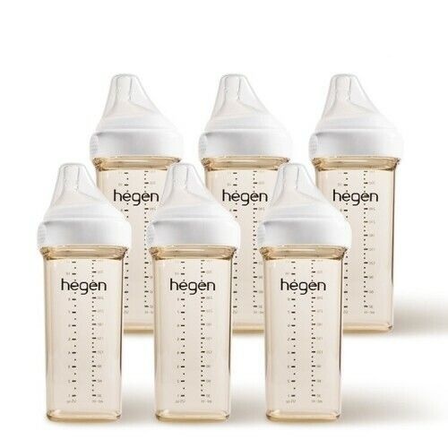 헤겐 (현대Hmall) 헤겐 애착젖병 PPSU 330ml 6P (3단계 젖꼭지 포함)