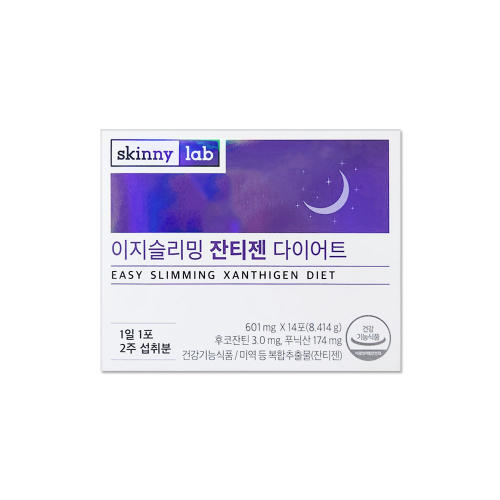 스키니랩 이지슬리밍 <b>잔티젠</b> 다이어트 601mg 14포 1개/mj