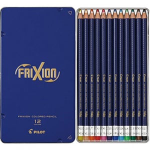 30000 파이롯트 프릭션 컬러드펜슬 색연필 12색 세트 - PF-2S-12C