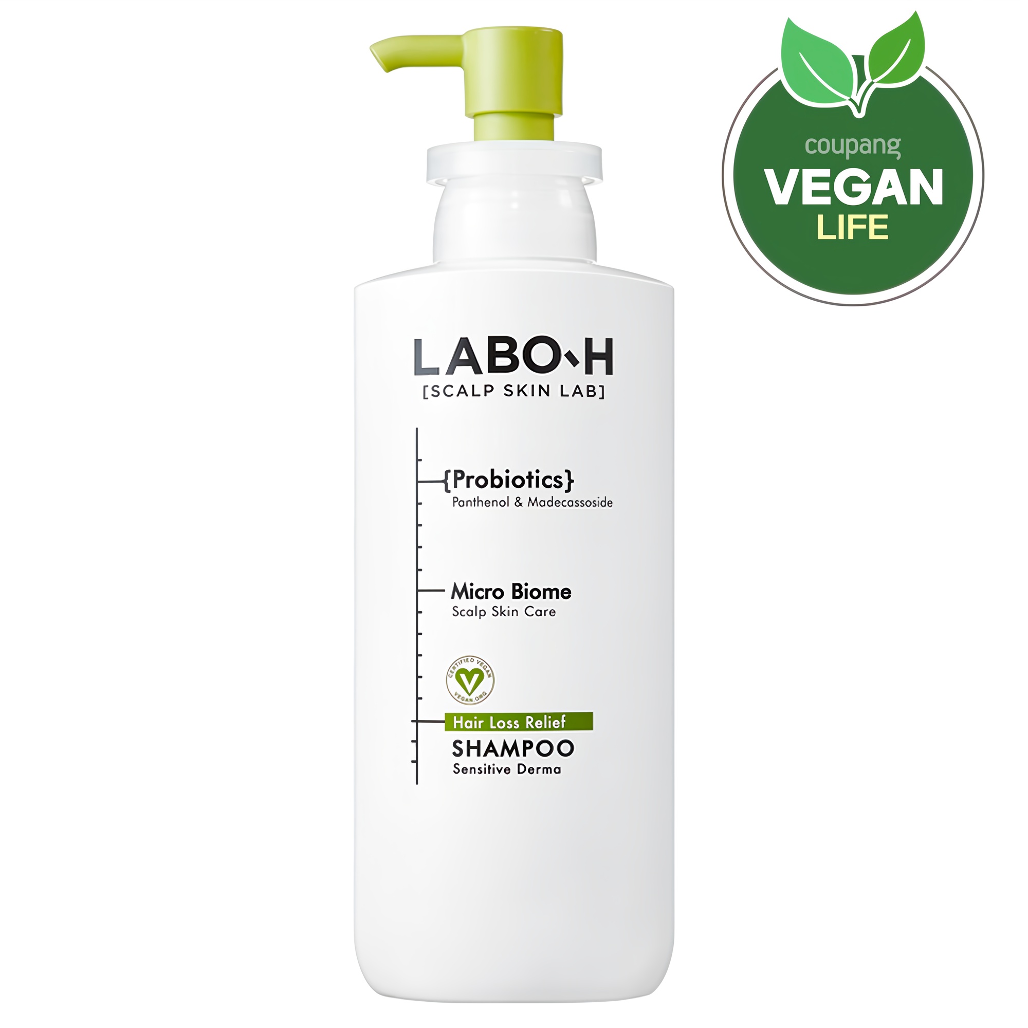 <b>라보에이치 프로바이오틱스</b> 탈모 완화 민감더마 샴푸  400ml  1개