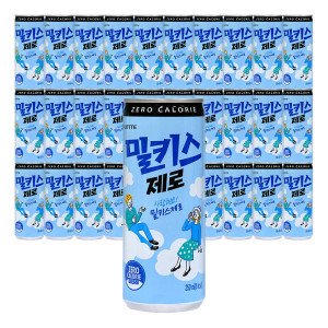 롯데칠성 롯데칠성 밀키스 제로 250ml 30캔 1개