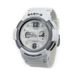 지샥 베이비지 화이트 실버 블랙 여성 여자 레진시계 스포츠시계 BGA-210-7B1