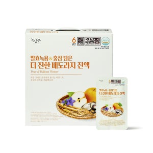 [녹담은] 발효녹용&홍삼 담은 더 진한 배도라지 진액 80ml x 30포 (1개월분)