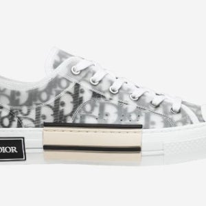 디올 오블리크 로우탑 컨버스 스니커즈 화이트 블랙 3SN249YJP H069 B23 캔버스