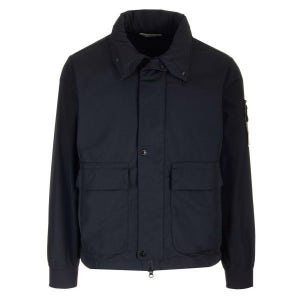 스톤아일랜드 마이크로 트윌 자켓 네이비 801541626 V0020 41626 Micro Twill Jacket 67563364