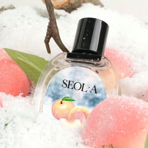 설아ㅣ첫 눈에 포근하게 덮인 겨울 복숭아ㅣ시원 달콤복숭, 오드모아&핑크로사