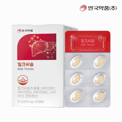 <b>안국약품</b> 밀크씨슬 30정X1박스(1개월분)